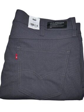 Levi's 511 Slim Fit Tech Pants Men's Size 38x30 Performance Stretch Gray NWT